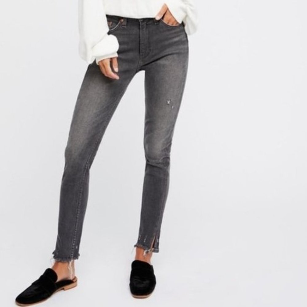 Levi's 721 Altered High Riske Skinny Jeans Size 28 - Picture 2 of 15